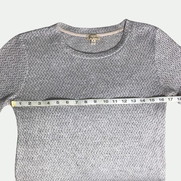 Lily White Blouse Medium Short Sleeve Blouse - Picture 4 of 7